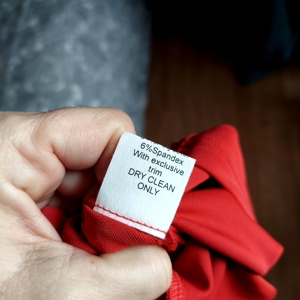 NWT Neiman Marcus Bailey 44 Red Maxi Cocktail Dress - Picture 14 of 14